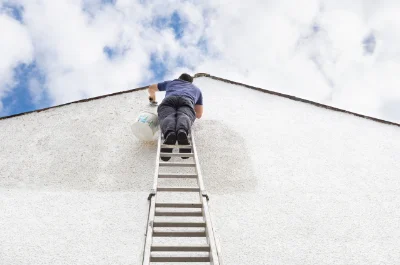 Peinture extérieure à Bellon — façades et ravalement